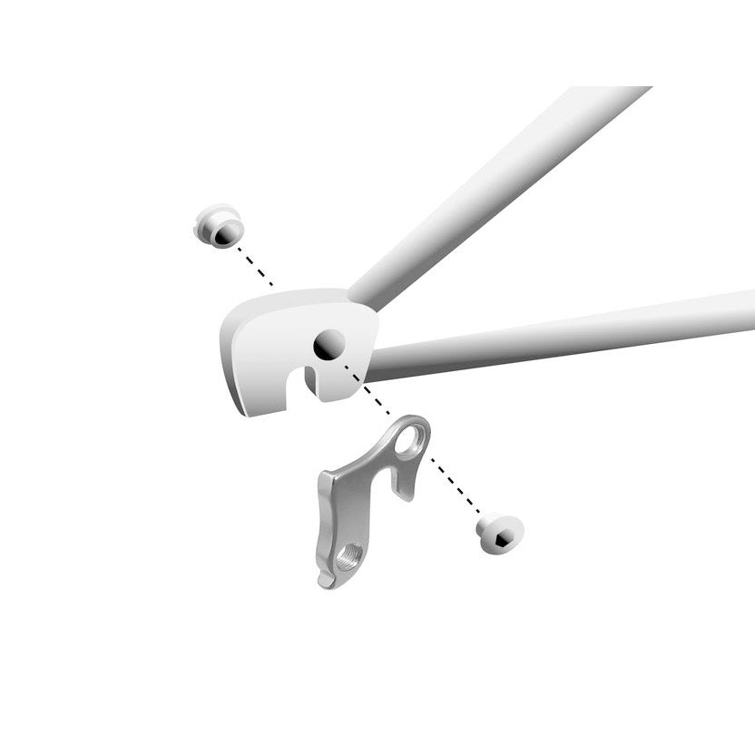 Obesek za obesek GH-009 60 mm srebro
