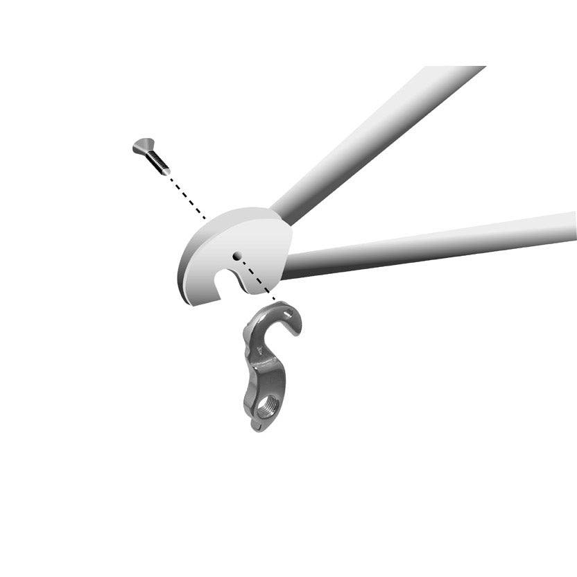 Union Derilleurpad GH-049 avec vis M4x0.7