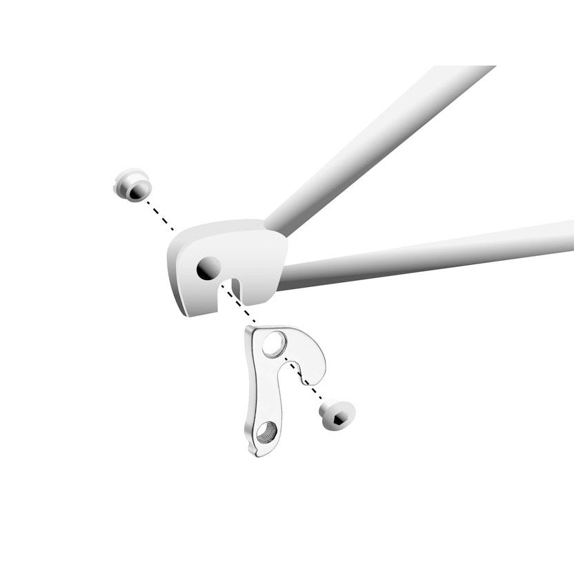 Union Derailleurpad GH-123 csavarkészlettel M8X0.75