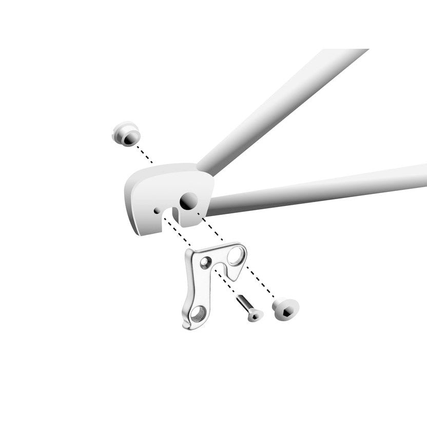 Union Deameraureppad gh-128 mat Schraube Set m8x0.75 + M4X0.7