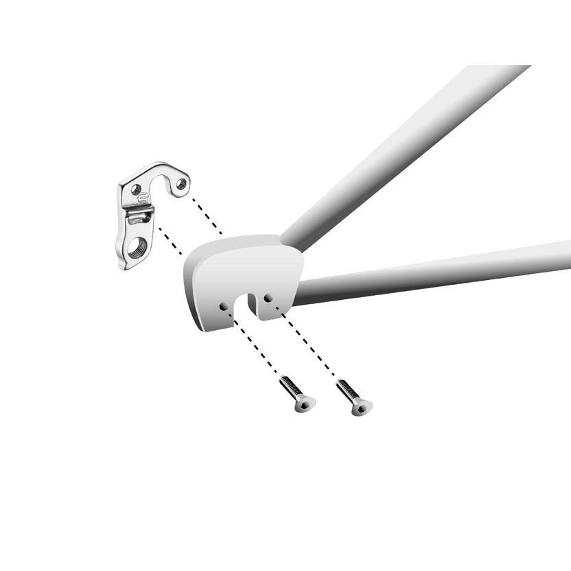 Union Derailleurpad GH-156 Scott med skruvuppsättning