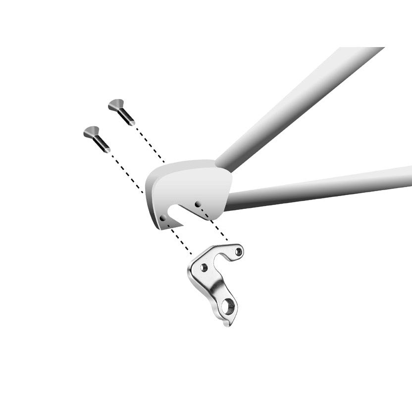 Union Derailleurpad GH-157 Scott med skruvuppsättning