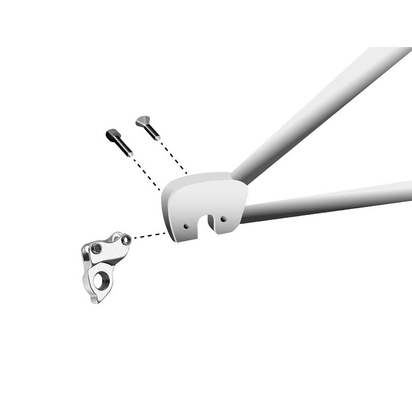 Union Derailleurpad GH-160 Cannondale med skruesæt