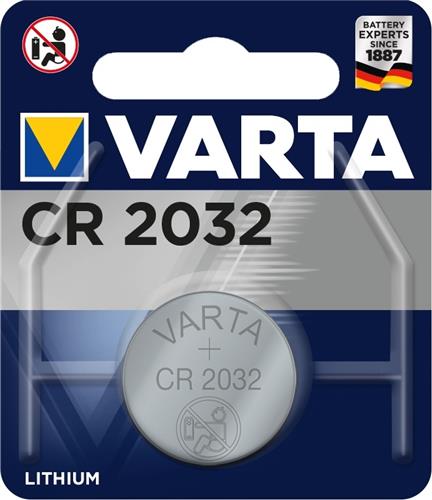 Varta gombos cella akkumulátor CR2032 lítium 3V