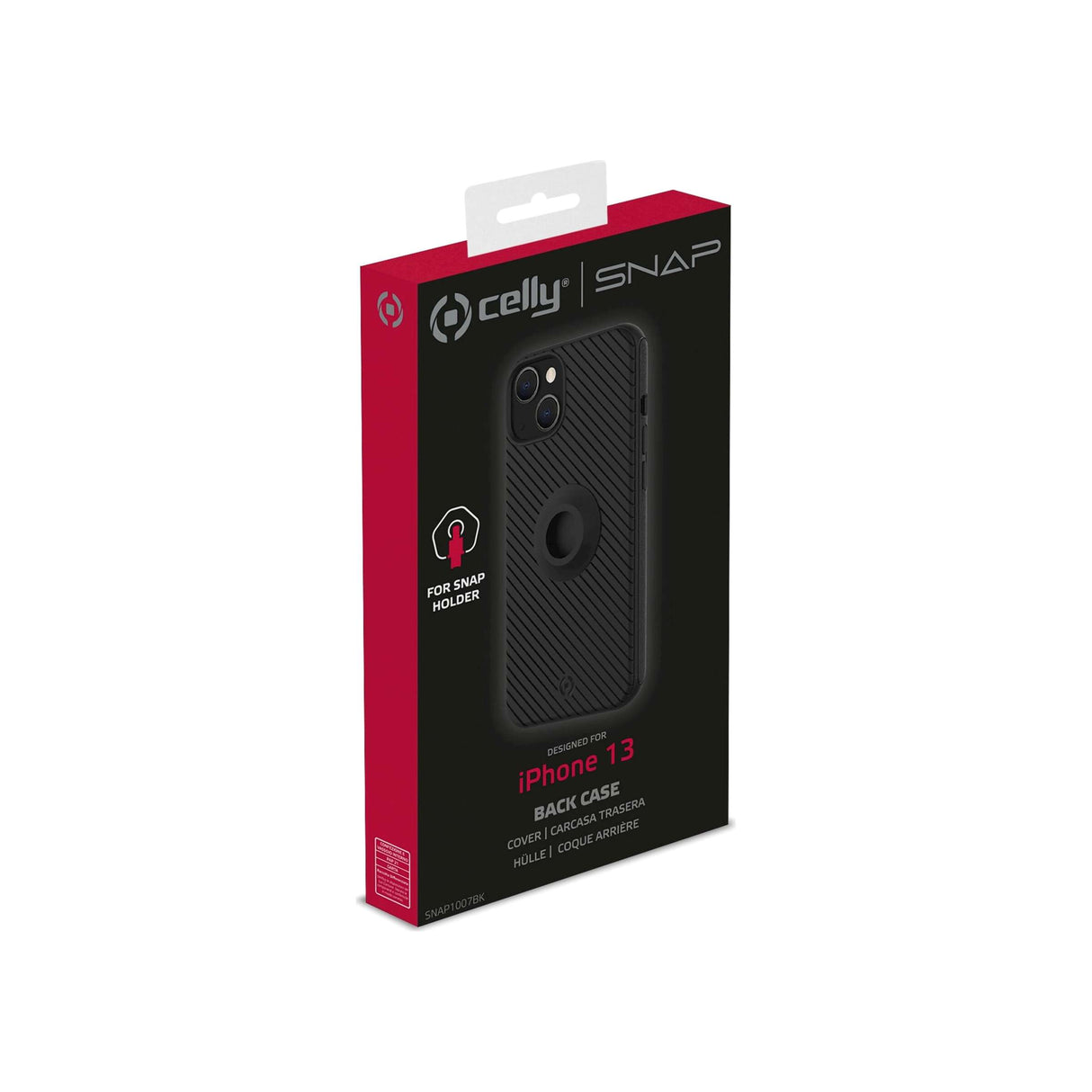 Celly Snap iphone 13 borító a telefontartóhoz