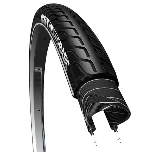 CST Dæk basic 28 X 1 1 4 SW Refl