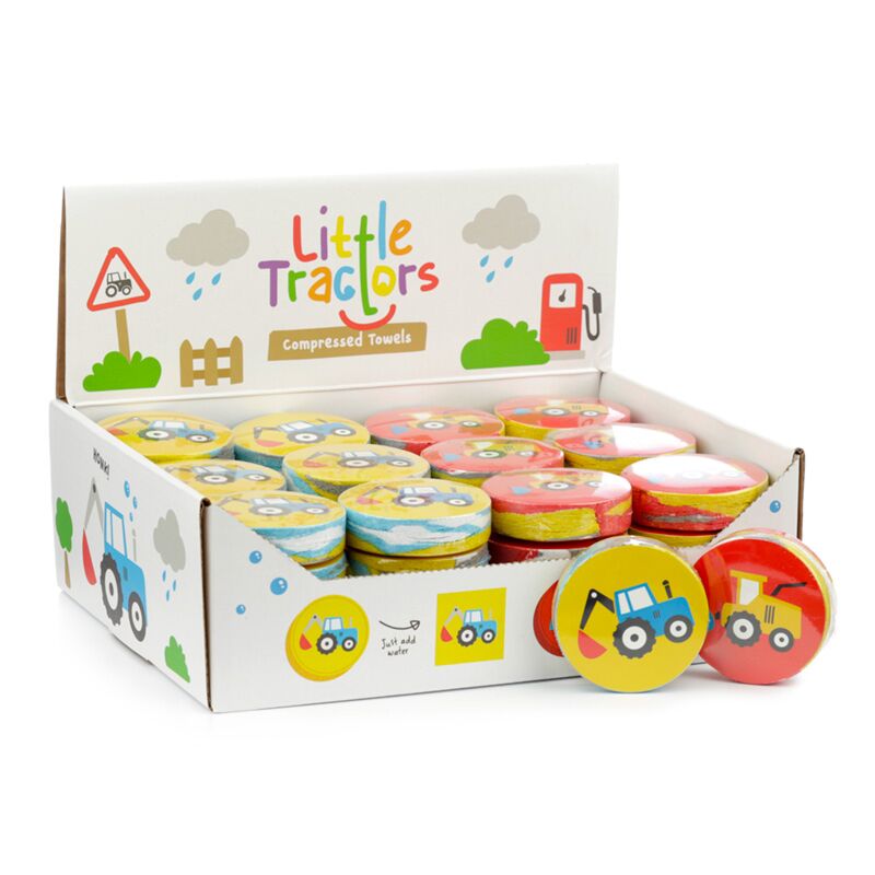 Little tractors compact travel towel