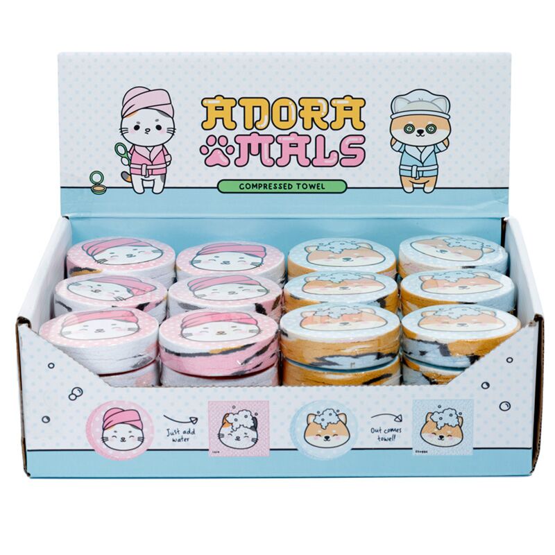 Toalha de viagem compacta para animais de estimação Adoramals