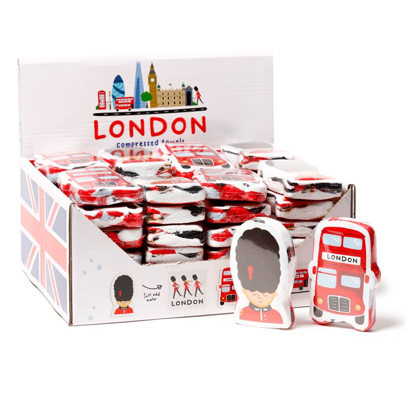 London souvenir compact travel towel