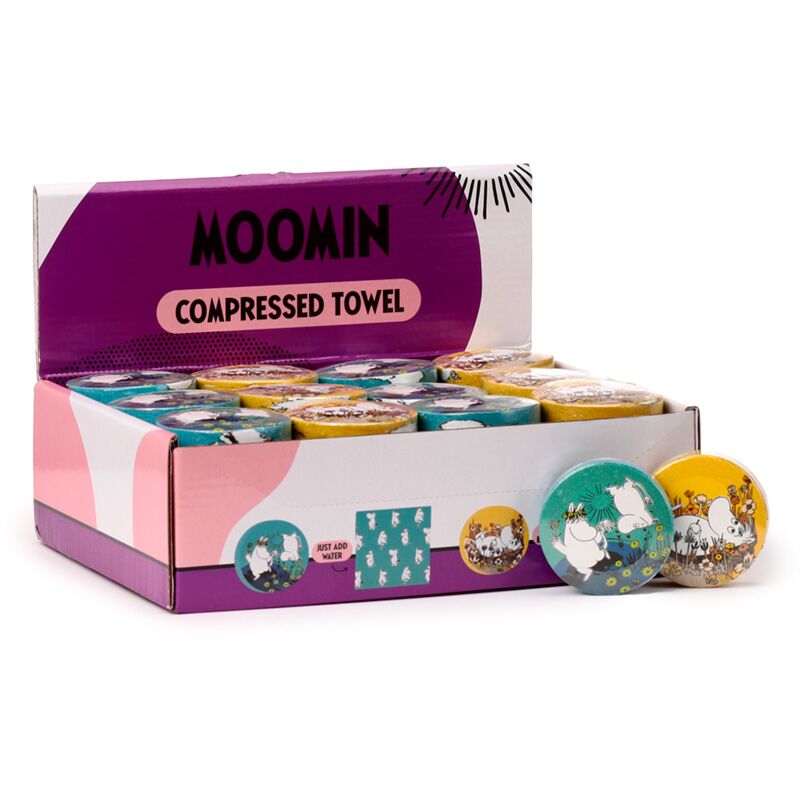 Moomin compact travel towel
