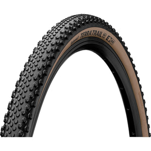 Continental foldedekk terra trial sh. 40-622 st sort brn