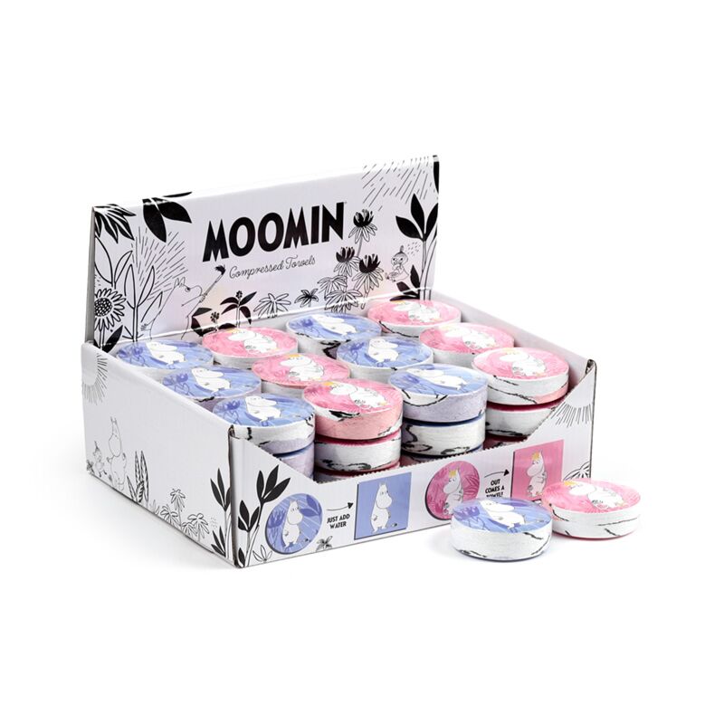 Toalla de viaje compacta Moomin tammi