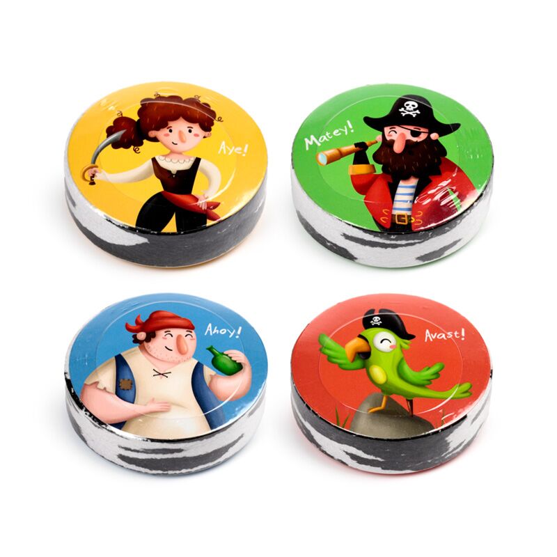 Jolly Rogers Pirate kompakt Reeshandduch