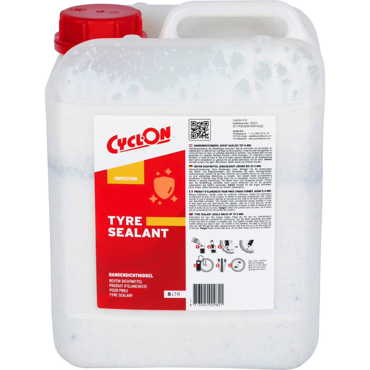 Cyclon Dæk fugemasse 5L
