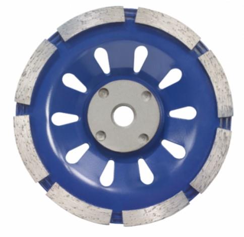 Carat grinding head ø125mm m14 cubf concrete