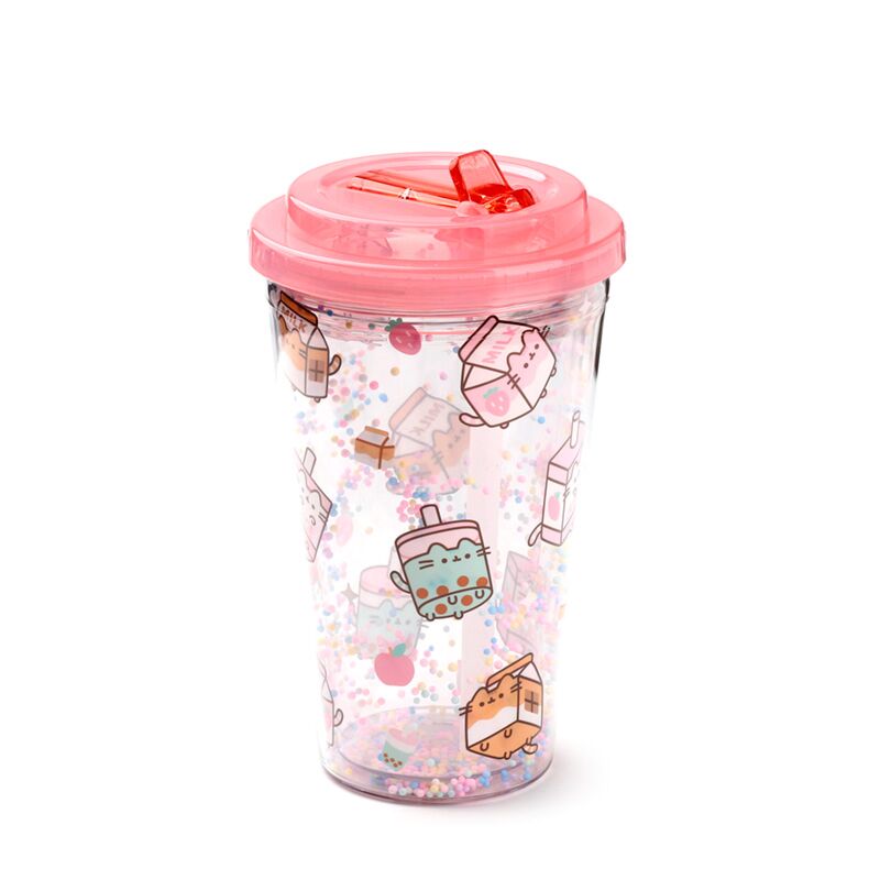 Pusheen sips breukbestendige duurzame dubbelwandige beker