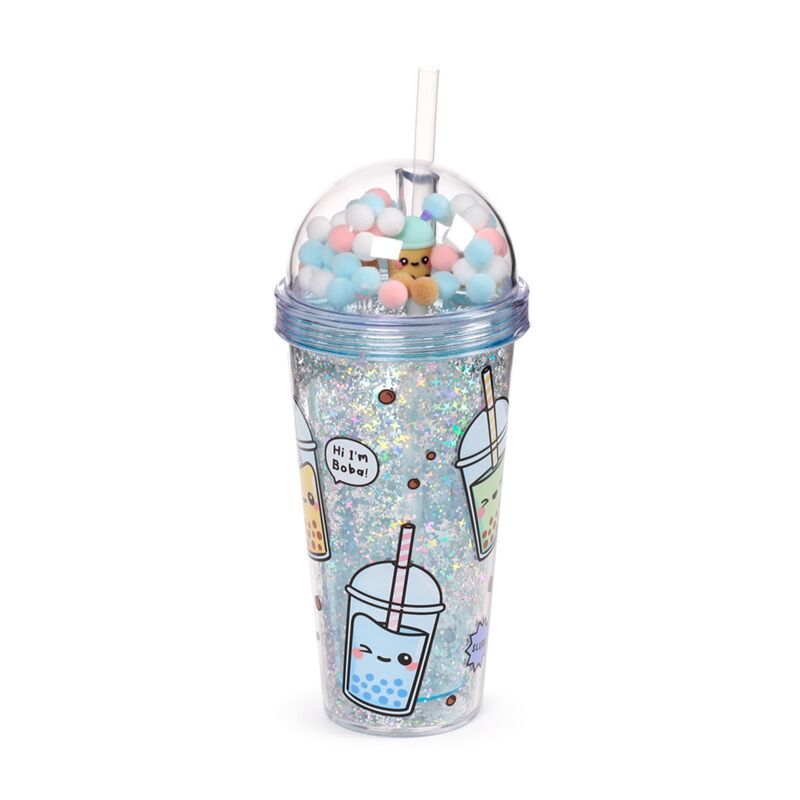 Foodiemals Bubble Tea skodelica z dvojno steno