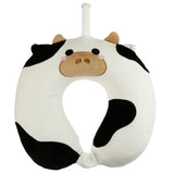 Relaxeazzz koe pluche memory foam nekkussen