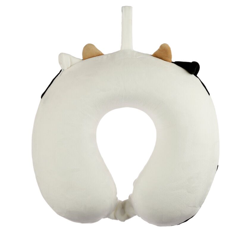 Relaxeazzz koe pluche memory foam nekkussen