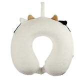 Relaxeazzz koe pluche memory foam nekkussen