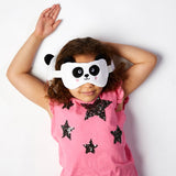 Relaxeazzz panda rond reiskussen slaapmasker