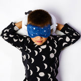 Relaxeazzz ruimtevaart rond pluche reiskussen slaapmasker