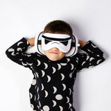 Relaxeazzz peluche, la maschera per dormire con cuscino da viaggio rotondo originale Stormtrooper