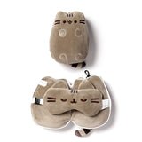 Pusheen katt rund resekudde sovmask