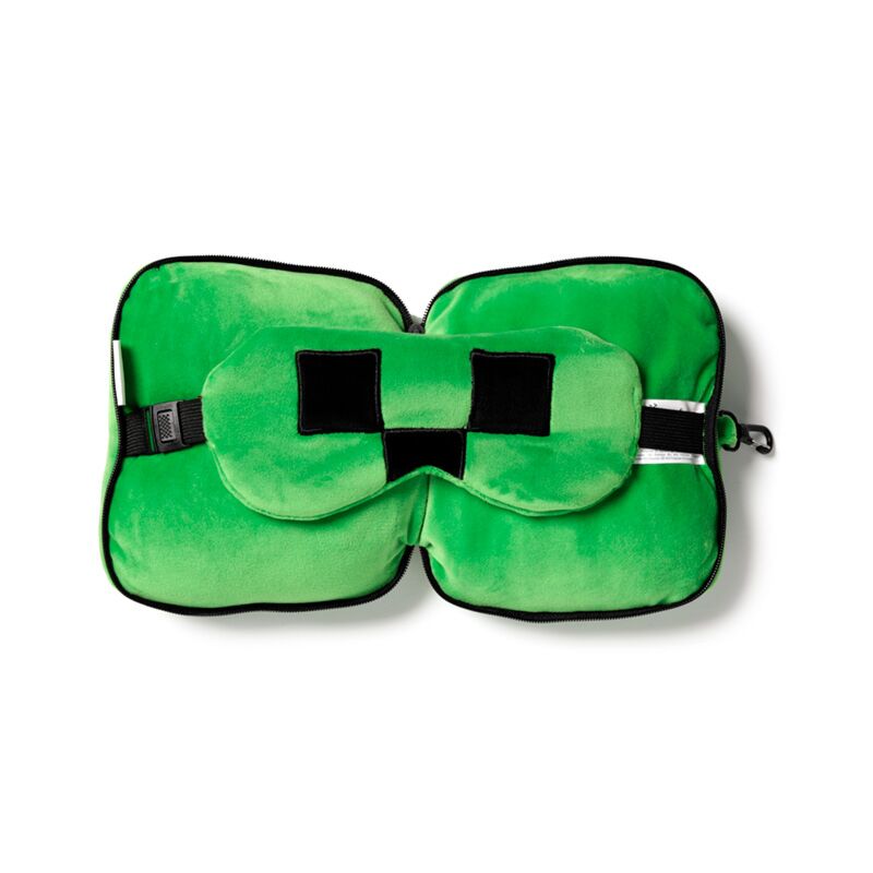 Entspanungzzz MINECRAFT Creper ronderëm Rees Këssen Schlofmask