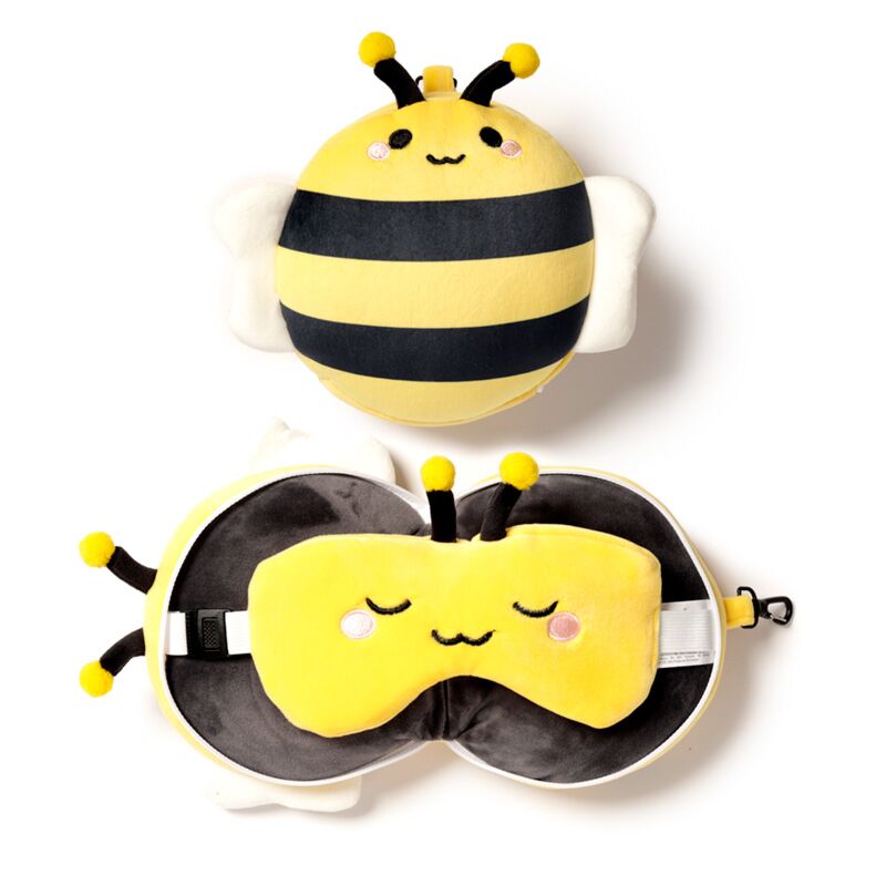 Relaxeazzz Adorabugs på rundt Travel Pute Sleeping Mask