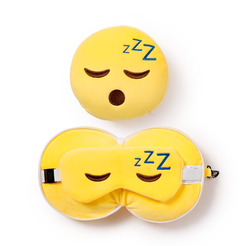 Relaxeazzz Snoozie Spalna glava okrog potovalne blazine Sleeping Maska
