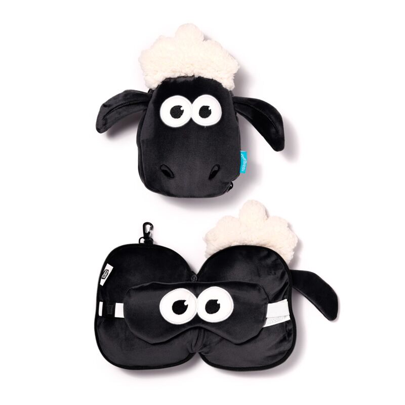 Relaxeazzz Shaun le pecore intorno alla maschera per dormire cuscini da viaggio