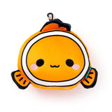 Relaxeazzz Adoramals Finley Clownfish runt resekudde Sleeping Mask