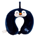 Relaxeazzz pinguindoramals pluche paměťový pěnový krk polštář