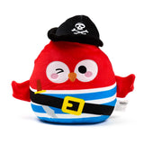 Plush squidglys jolly rogers pirate