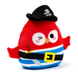 Plush squidglys jolly rogers pirate