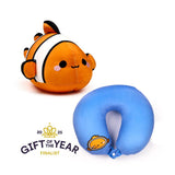 Swapseazzz Adoramals Clownfish 2-in-1 Plush Travel pillow