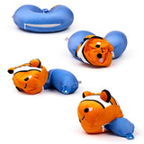 Swapseazzz Adoramals Clownfish 2-in-1 Plush Travel pillow