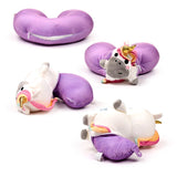 Swapseazzz Adoracorns Eenhoorn 2-in-1 Plush Travel pillow