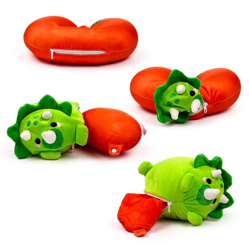 Swapseazzz Adorasaurs Dinosaurus 2-in-1 Plush Travel pillow