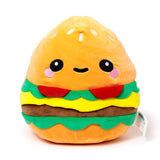 Plush squidglys foodiemals hammy de burger