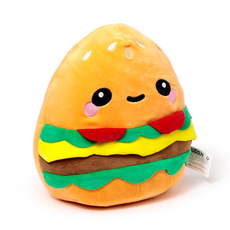 Plush squidglys foodiemals hammy de burger