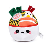 Plush squidglys foodiemals nori de ramen kom
