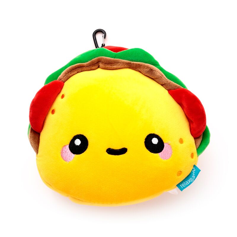 Relaxazzz foodiemals frida de taco cestovní polštář spací maska