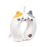 RelaxAzzz Lola de Kat Adoramals Pluche Memory Foam Neck Pillow