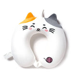 RelaxAzzz Lola de Kat Adoramals Pluche Memory Foam Neck Pillow
