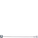 Marwi Union Rem Binnenkabel 19 Wire 2 Nippels Stainless steel