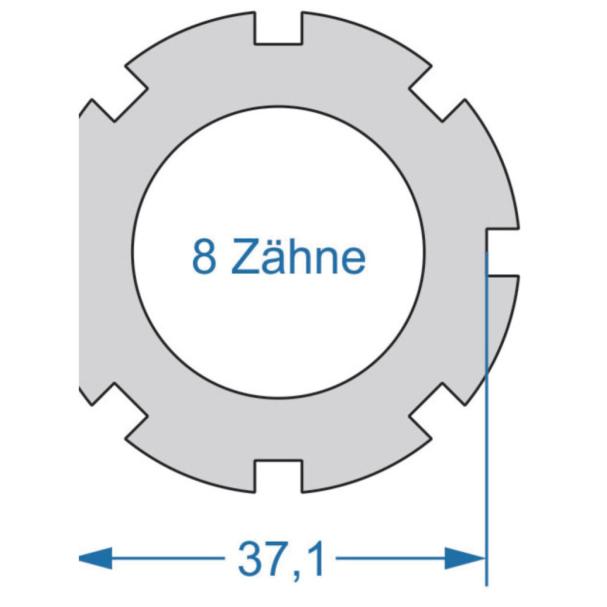 Cycle Cycle Outil Power.Tool 2-Säit T8 37.1 T12 24.0
