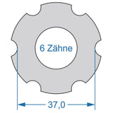 Cycle Cycle Tool power.tool 2-sided t6 37.0 t20 32.0