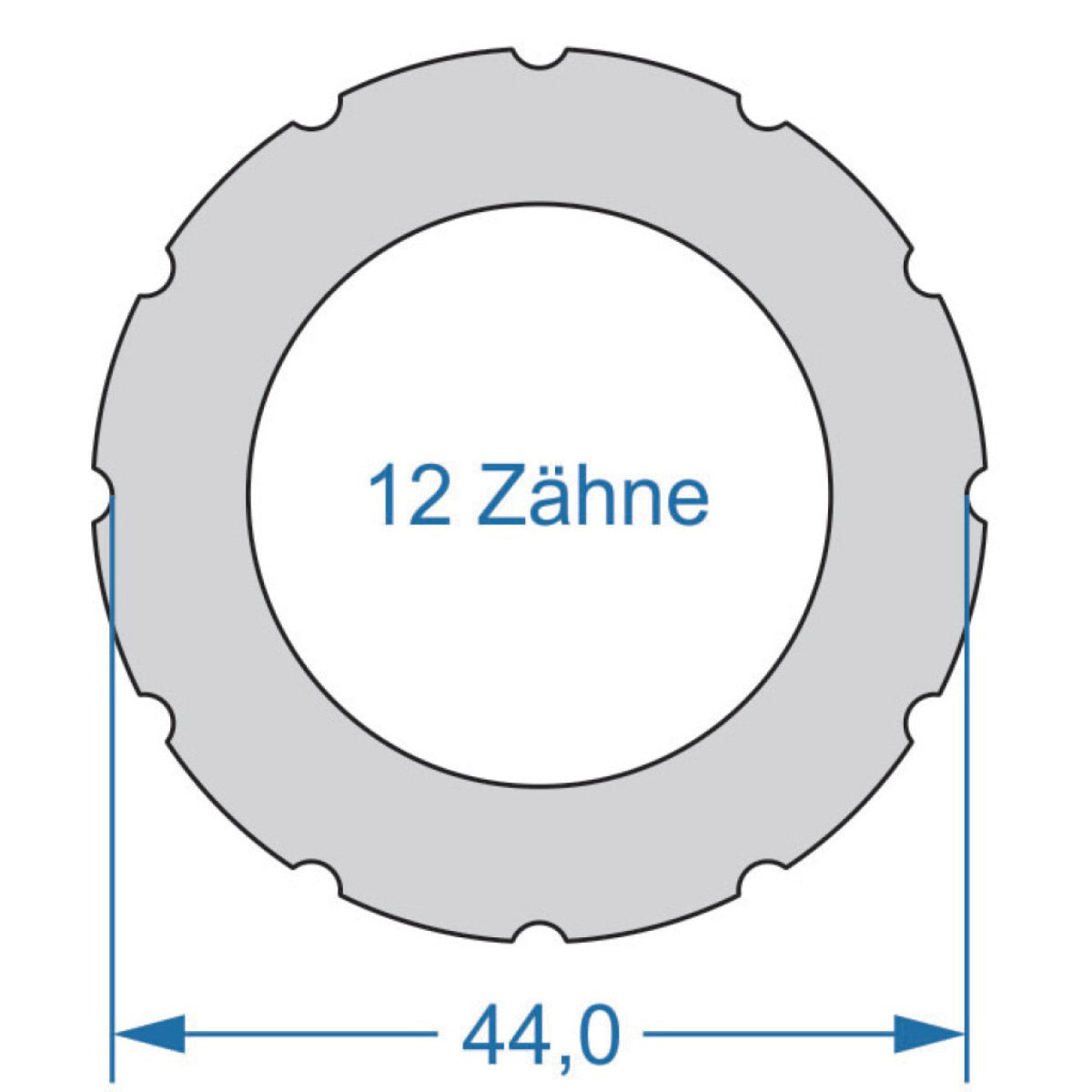 Cycle tool power.tool single-sided t12 44.0